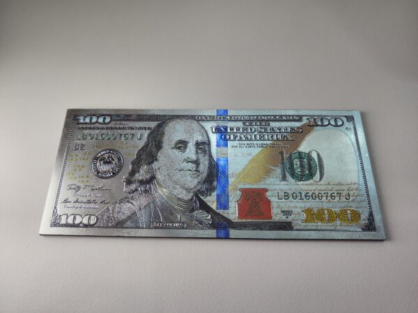 Magnet 100 dollar bill replica - Image 5