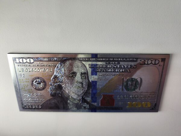 Magnet 100 dollar bill replica - Image 3