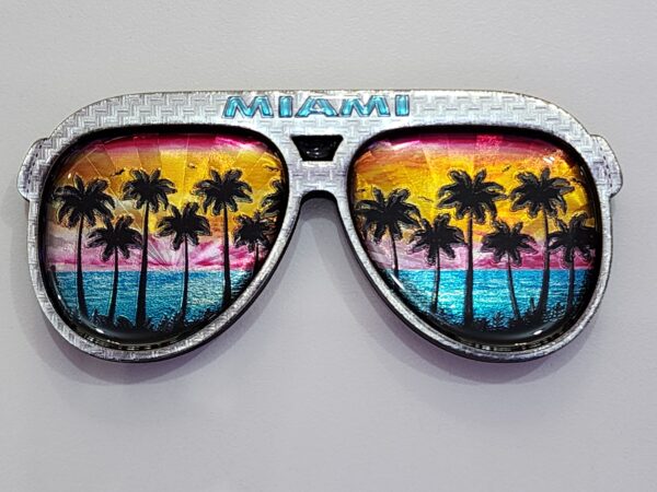 Miami Magnet Sunglasses Sunset - Image 3