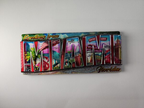 Miami Magnet Greetings from Florida