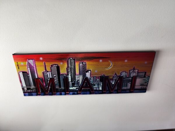 Miami Magnet Skyline of Miami's Towering buildings sunset - Image 2