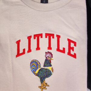 100% Cotton Embroidered unisex T-Shirt – Little Havana / The Traditional Rooster