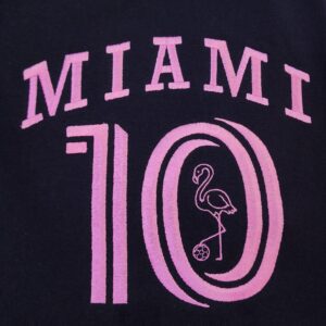 “Miami 10” Flamingo Tee – Limited Edition / 100% Cotton Embroidered Unisex T-Shirt